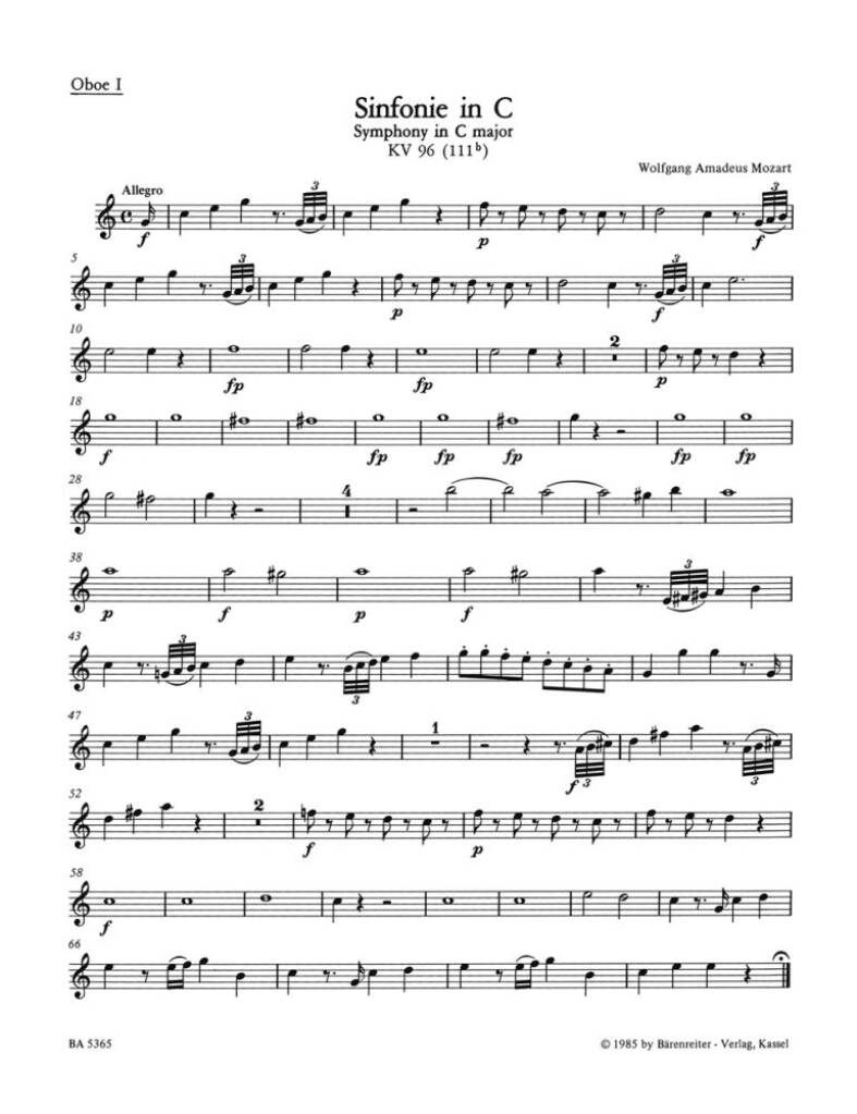 Symphony in C Major No. 46